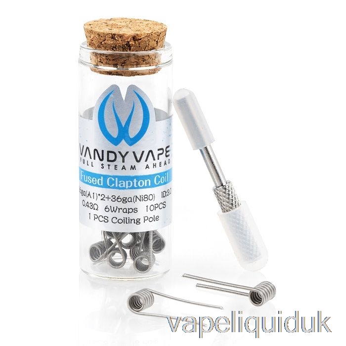 Vandy Vape Performance Prebuilt Coils 0.43ohm Fused Clapton Coil Vape Liquid